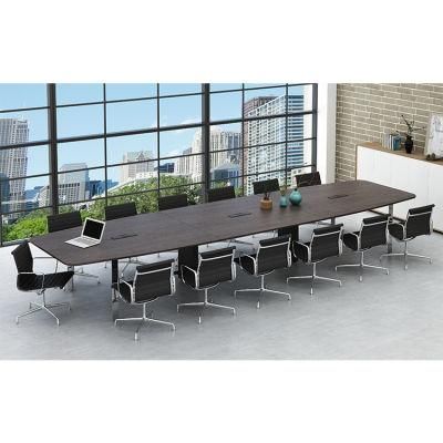 High End Curved Shaped Luxury Conference Table Set