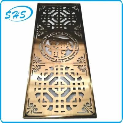 Fashion Design Art Carving Metal Room Partitions