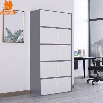 Steel Cupboard Storage Filing Cabinet Library Wardrobe Office Document Cabinet