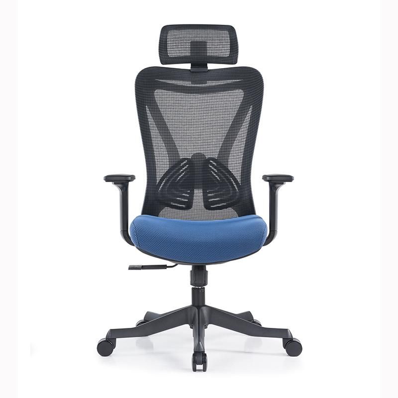 Ergonomic Swivel Nylon Executive Mesh Office Chair with 3D Armrest
