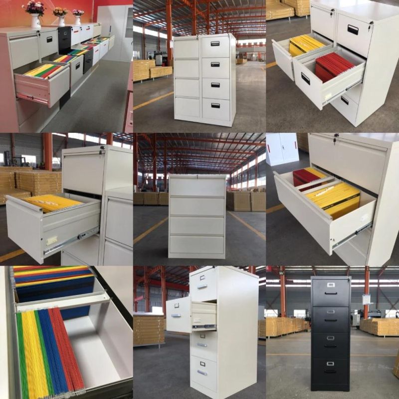 High Quality Cold-Rolled Steel 3 Drawersoffice Lateral File Cabinet