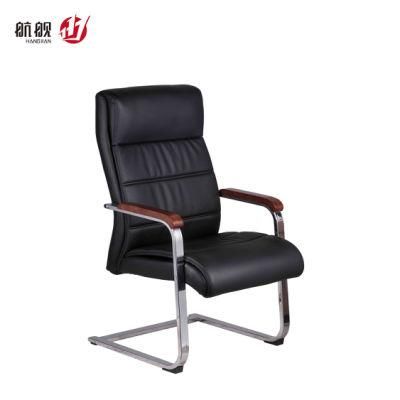Apartment Bedroom Office Furniture Bow Shape Leather Chair