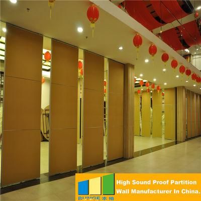 Hotel Operable Wall Wedding Partition Banquet Hall for Folding Partition