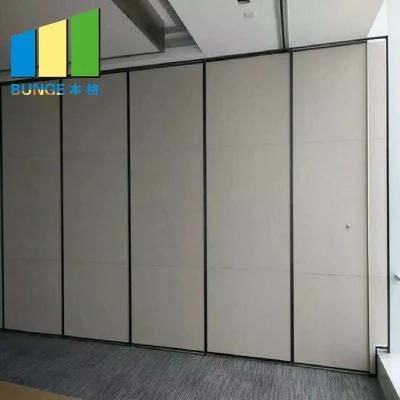 Fire Resistant Sound Proofing Movable Partition Walls with Double Wheels
