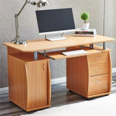 Modern Home Office Furniture Wooden MDF Study Computer Desk Wholesale