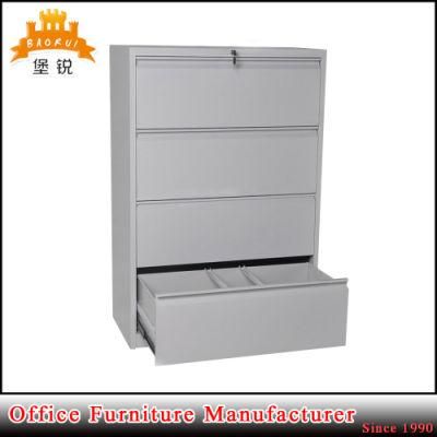 Office Use Legal Letter Size File Storage 4 Drawers Lateral Metal Filing Cabinet Jas-003-4D