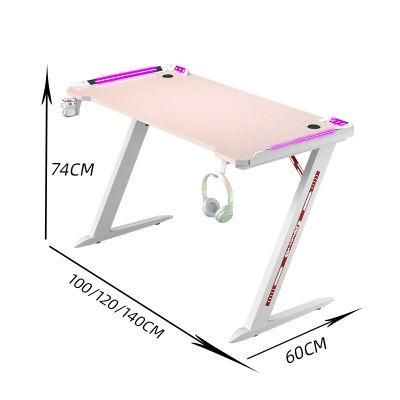 Elites Pretty Pink Girl Series Bedroom PC Gaming Desk Table E-Sports Table Desk