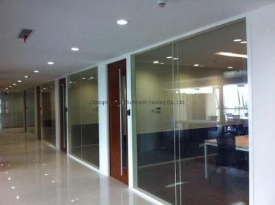Independent Soundproof Office Space Design Aluminum Partition with Safety Glass