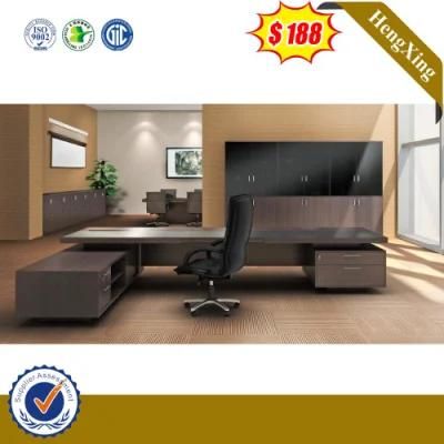 CEO Melamine MDF Office Furniture L-Shape Executive Desk (HX-NT3101)