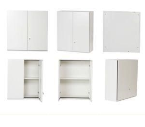 White Metal Cupboard Half Height File Cabinet
