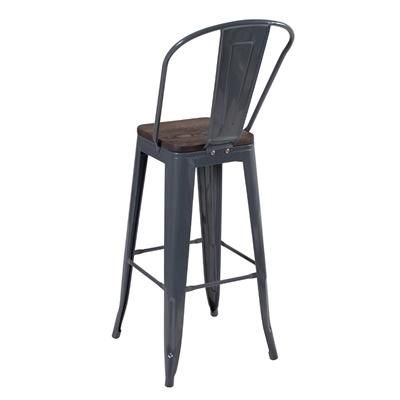 Mirror Finish High Chair Home/Office/ Saloon/ Kitchen Bar Stool