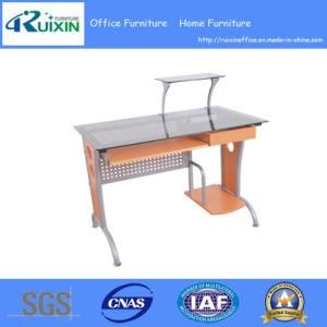 Glass Office Table with Drawer
