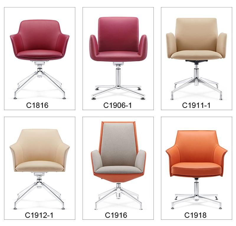 Many Colors PU Leather Executive Reception Office Chair