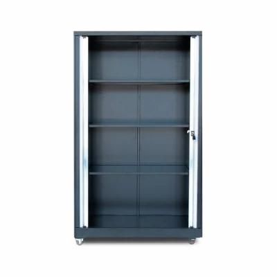 Fas-033 Kd Office Furniture Movable Roller Shutter Door Steel Locker /Filing Cabinet with Sliding Door