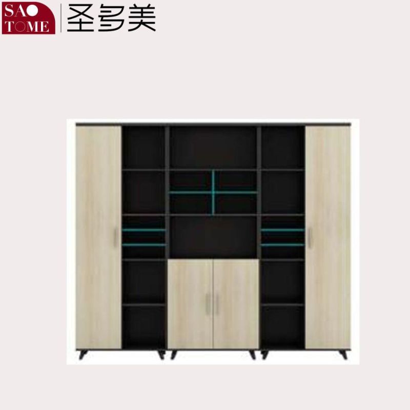 Wooden 2 Door Filing Cabinet Office First Floor Locker