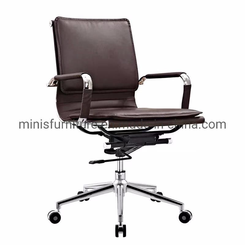 (MN-OC281) High Quality Black Synthetic Leather Office Conference Chair Furniture