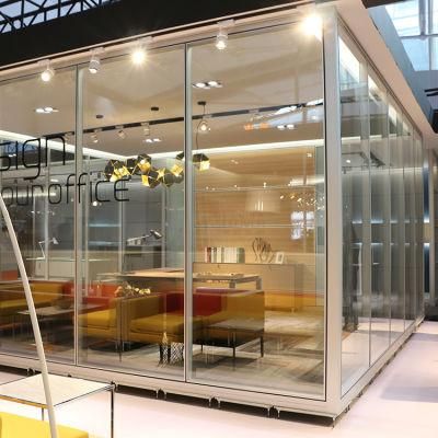 Factory Price of Aluminium Dividers Glass Office Partition
