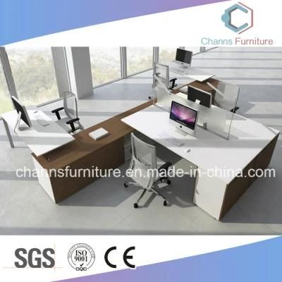 Modern Furniture 4 Person Computer Table Office Workstation