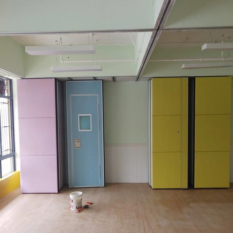 Thailand Aluminum Hanging Rolling Movable Wall Partition Furniture Operable Wall