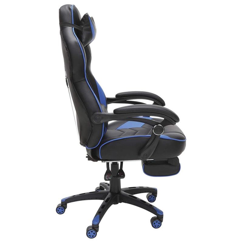 Factory Wholesale Ergonomic Gaming Chair with Footrest