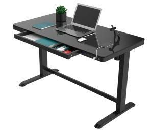 Furniture Single-Motor Sit-Stand Electric Height Adjustable Desk Table for Home