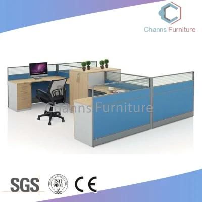 Modular Office Furniture Wooden Staff Table Office Cubicle (CAS-W31468)