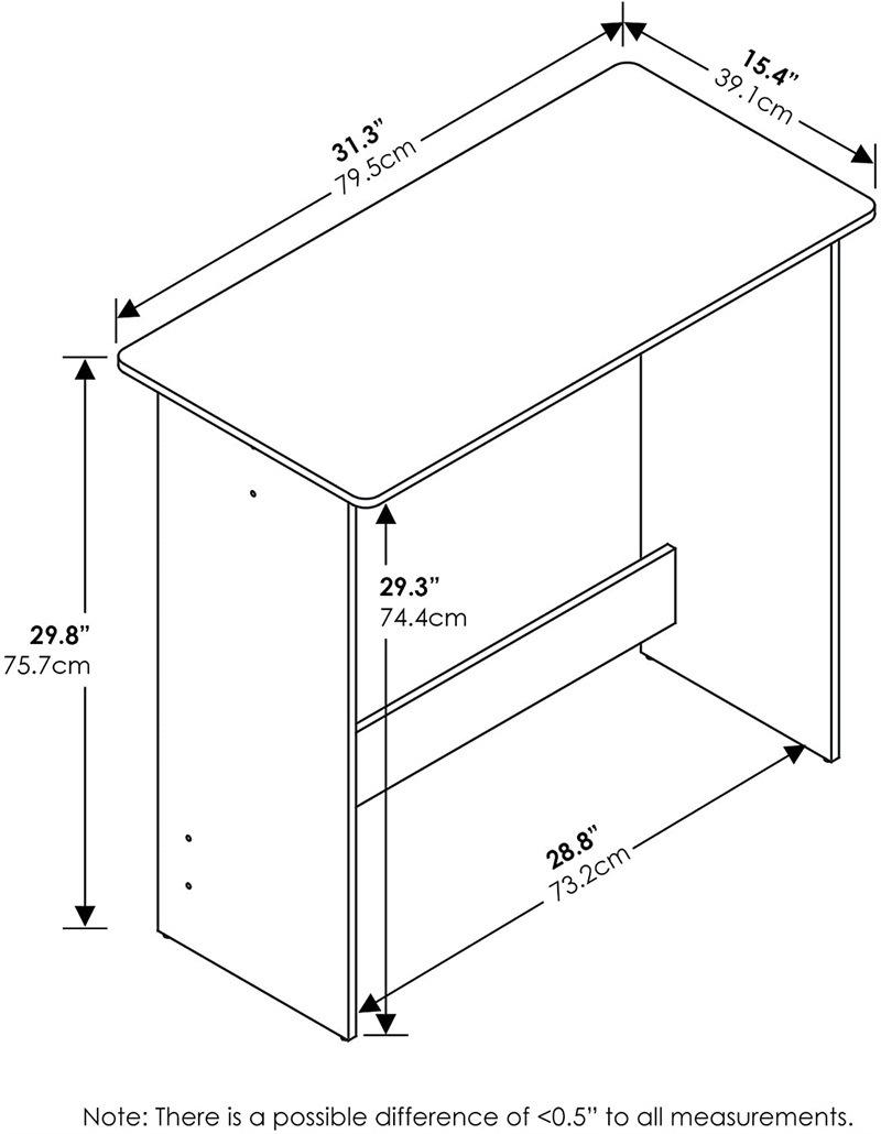 Simple Wooden Computer Table