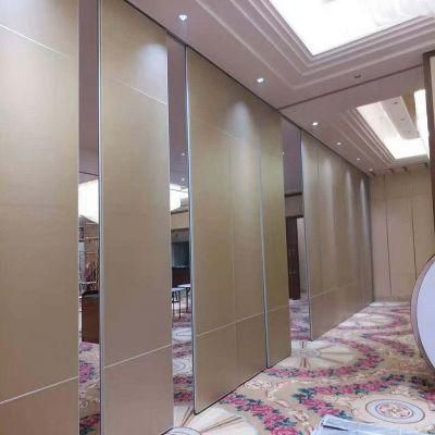 Hotel Soundproof Operable Walls System Folding Screen Room Restaurant Acoustic Movable Partitions