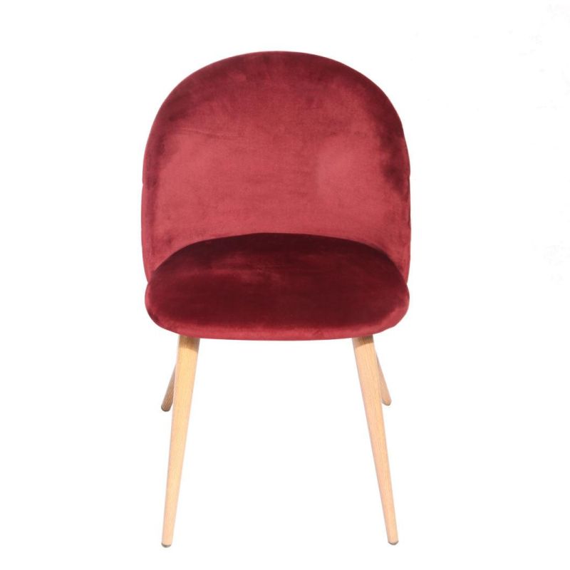Velvet Chair Chairs Wholesale Velvet Dining Chair MID Century Modern Hotel Restaurant Upholstered Dining Chairs