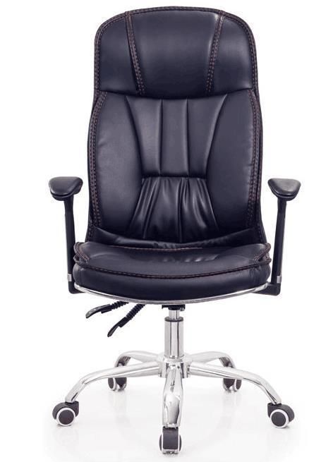 Luxury Swivel Leather Executive PC Computer Reclining Office Chair with Flexible Back