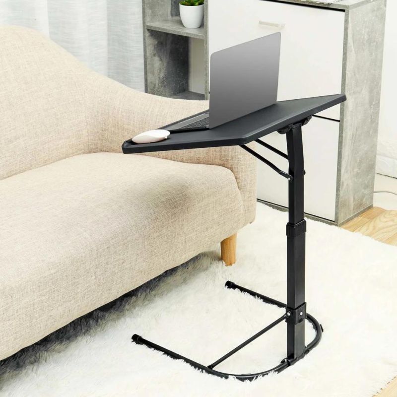 Foldable Computer Table Adjustable Portable Laptop Desk for Bed Table Household Lifting Bedside Sofa