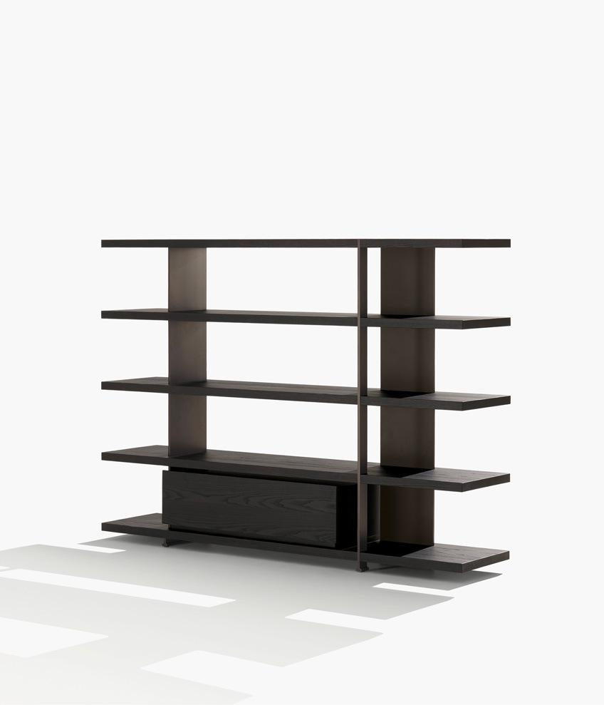 Bristol, Bookcase, Bristol, Sideboards, Latest Italian Design Wooden Bookcase, Living Room Furniture Set in Home and Hotel Furniture Custom-Made
