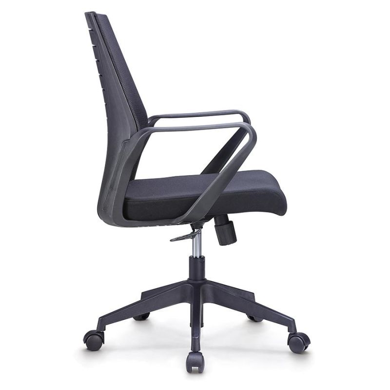 Economical Middle Back Swivel Mesh Stuff Chair Computer Chair