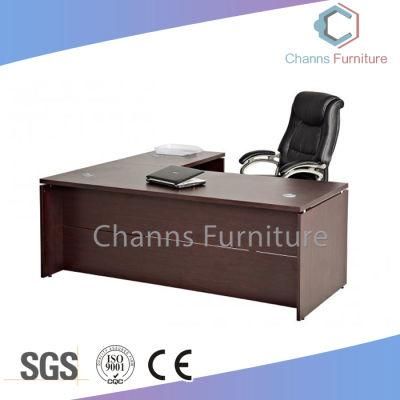 Hot Sale Modular Office Furniture Nice Executive L Shaped Office Wood Table (CAS-D5438)