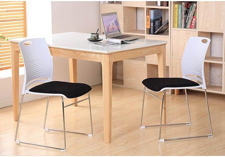 Chinese Furniture Plastic Office Boardroom Chair School Study Meeting Conference Use Metal Feet