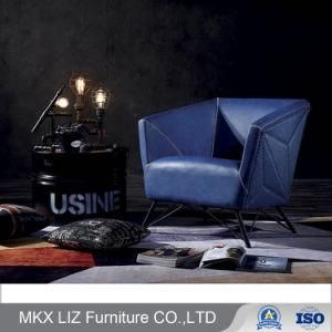 Classical Style Fabric&Leather Leisure Lounge Single Waiting Sofa (B018)