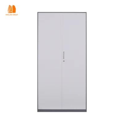 2 Doors Metal Cupboard Storage Cabinet with Lock