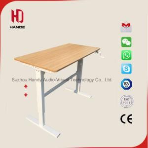 Manual Height-Ajustable Desk for Office or School or Home