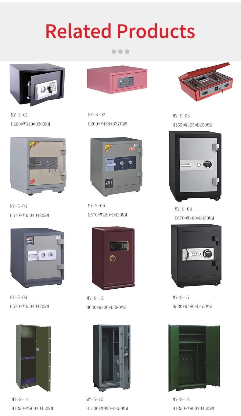 Popular Office/Home Steel Safe Money Cash Metal Safe