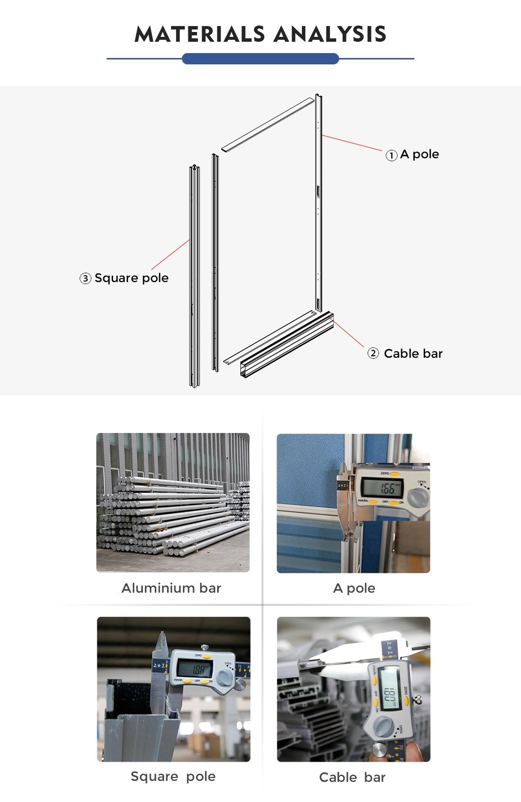 Reliable Quality Modern Style Office Computer Corner Combination Workstation