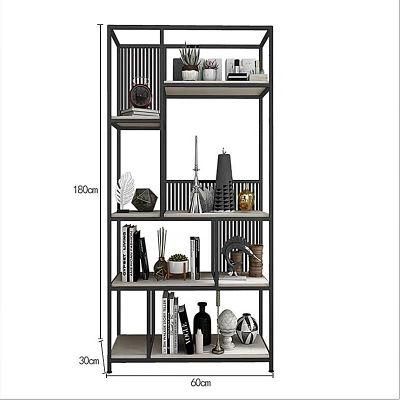 Ready Stock Full Metal Strong Space Saver Shelf Unit Bookshelf Living Room Shelf 0527