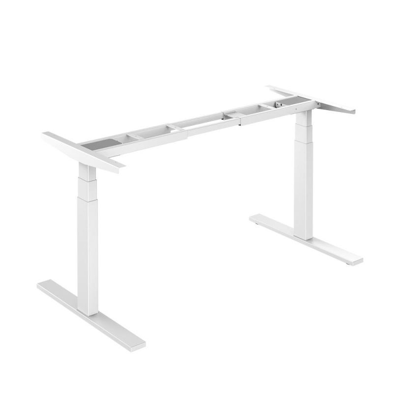 Jiecang Ergonomic Computer Table Metal Steel Frame Height Adjustable Home Office Lifting Desk