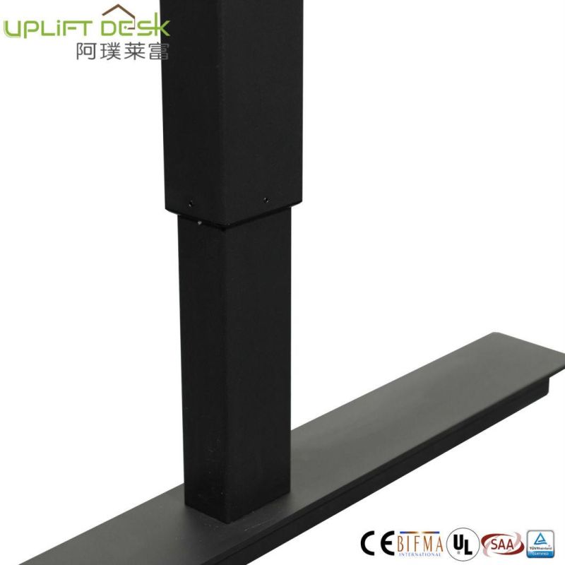 Dual Motor Ergonomic White Adjustable Standing Desk Frame Only