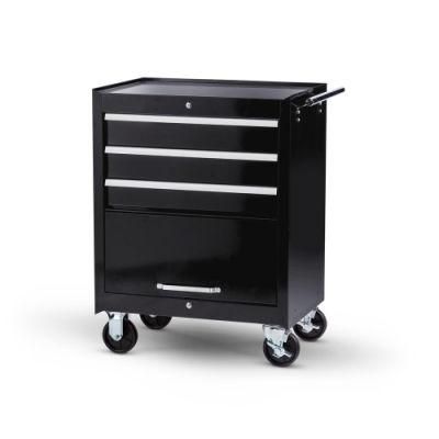 Four Wheels Trolley Cart Metal Cabinet