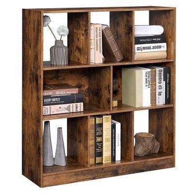 American Retro Living Room Floor-Standing Storage Bookcase 0362