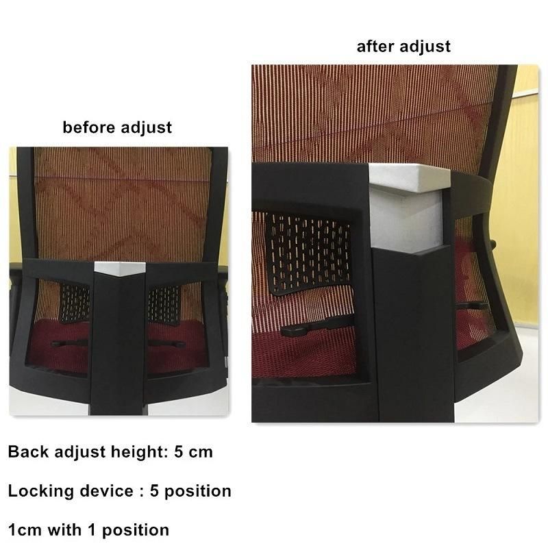 High Back Black Ergonomic Office Mesh Chair Boss Chairs for Conference Room