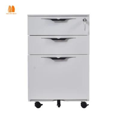 Commercial Using Cabinet Under Table 3 Drawer Mobile Pedestal