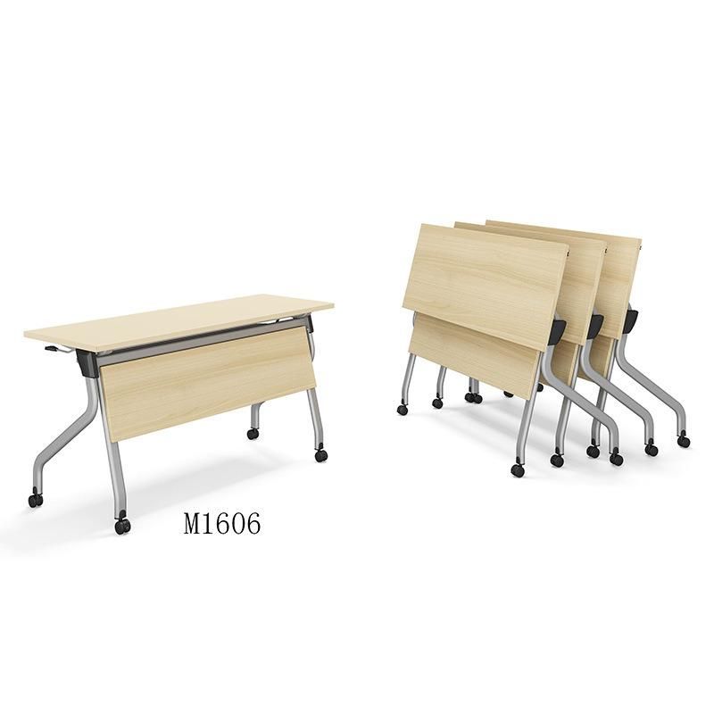 Modern Wooden Executive MDF Finish Folding Table Computer School Desk