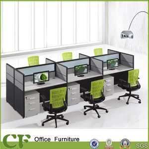 Aluminum Profile Modular Partition Panel Wooden Table Desk Partittion Screen