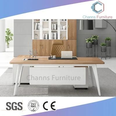 Latest Wooden Exeuctive Modern Furniture Computer Office Table (CAS-MA05)